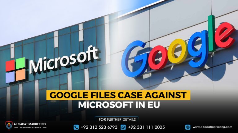 Google Files Case Against Microsoft in EU