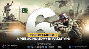 Is September 6 a Public Holiday in Pakistan?