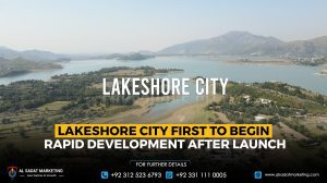 Lakeshore City First to Begin Rapid Development After Launch