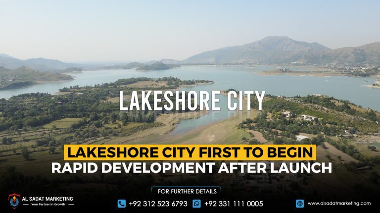 Lakeshore City First to Begin Rapid Development After Launch