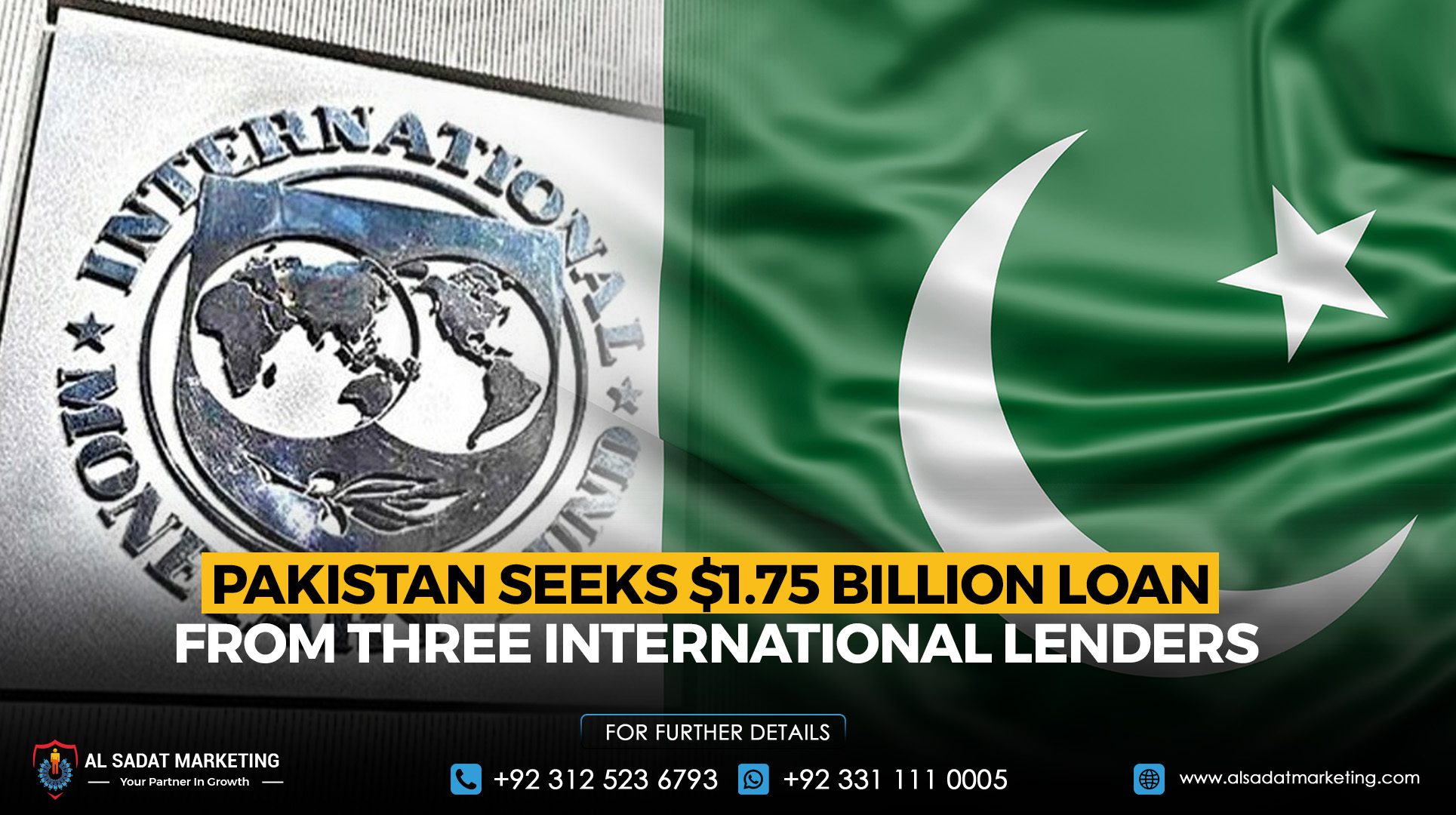 Pakistan Seeks $1.75 Billion Loan from Three International Lenders