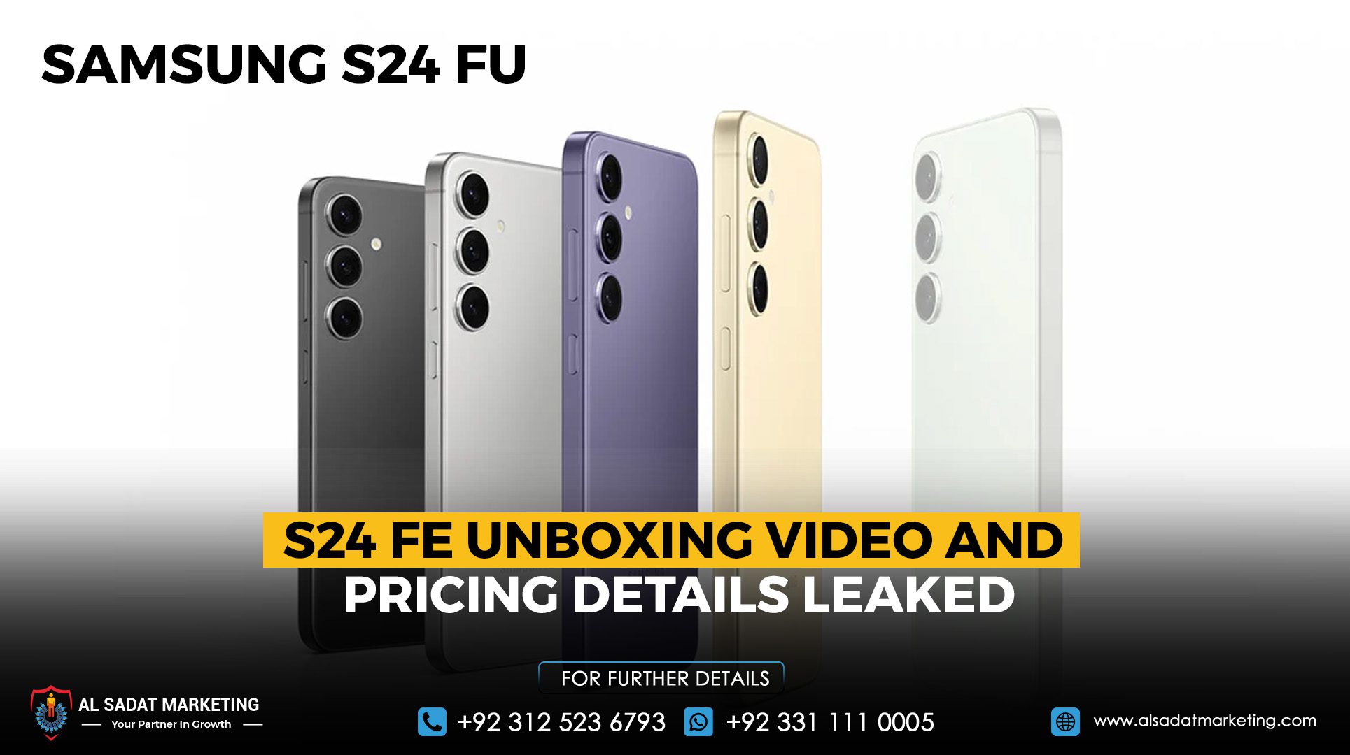 S24 FE Unboxing Video and Pricing Details Leaked