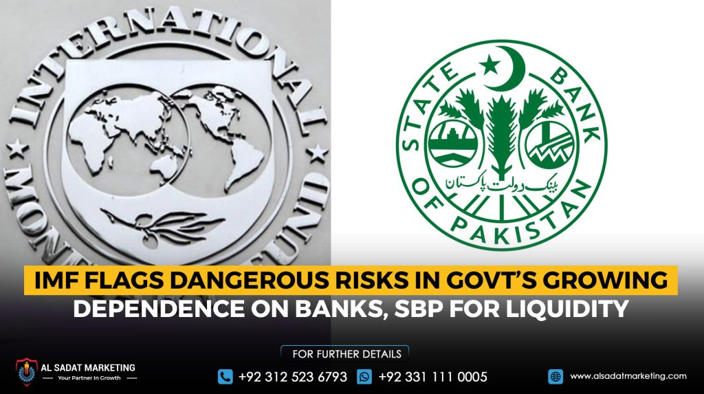 IMF Warns of Risks in Government’s Growing Reliance on Banks and SBP for Liquidity