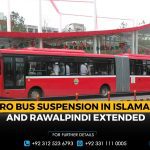 Metro Bus Suspension in Islamabad and Rawalpindi Extended