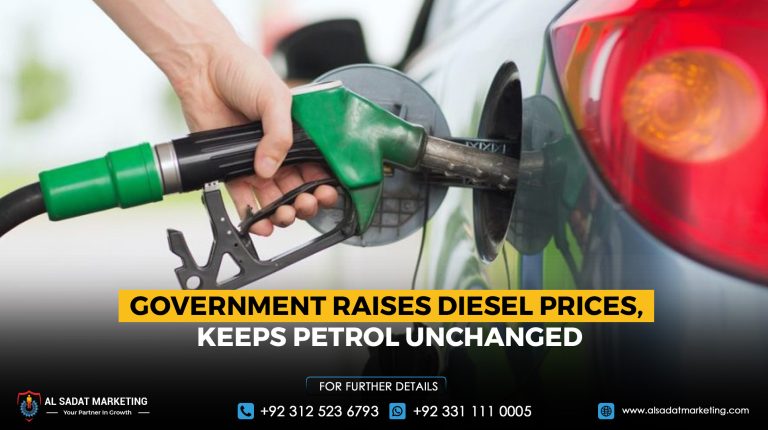 Government Raises Diesel Prices, Keeps Petrol Unchanged