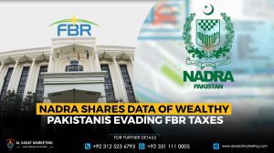 NADRA Shares Data of Wealthy Pakistanis Evading FBR Taxes