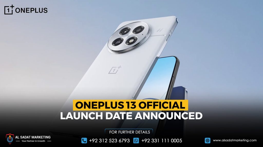 OnePlus 13 Official Launch Date Announced!