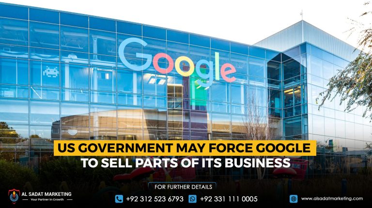 US Government May Force Google to Sell Parts of Its Business