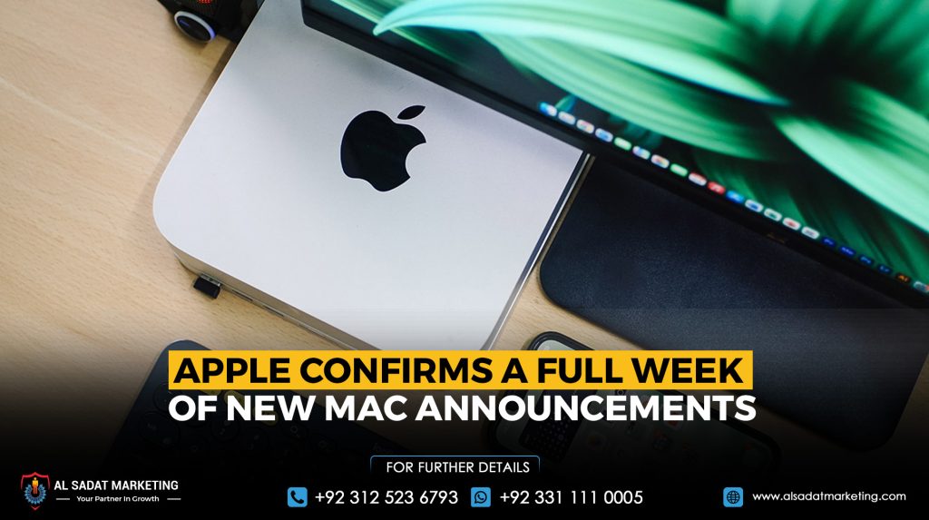 Apple Confirms a Full Week of New Mac Announcements