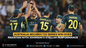 Australia Secures T20 Series Win Over Pakistan with Johnson's Stellar Fiferv