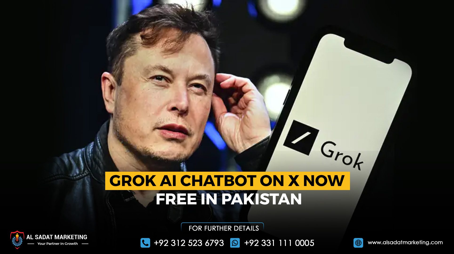 Grok AI Chatbot on X Now Free in Pakistan