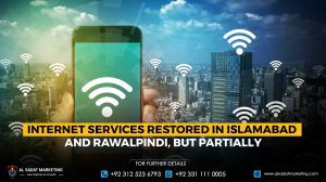 Internet Services Restored in Islamabad and Rawalpindi, But Partially