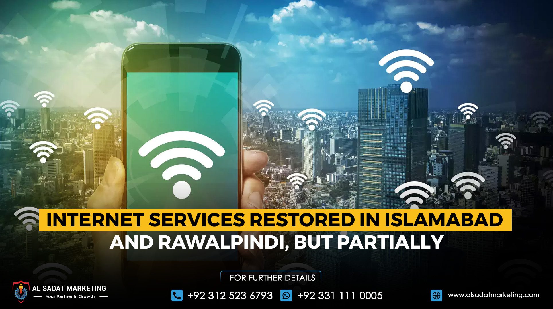 Internet Services Restored in Islamabad and Rawalpindi, But Partially