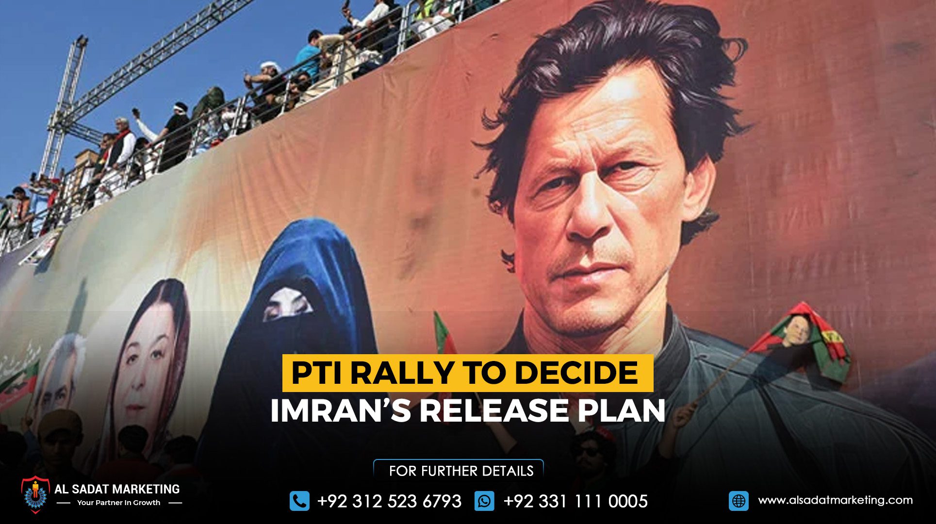 PTI Rally to Decide Imran’s Release Plan