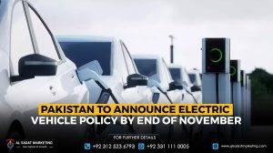 Pakistan to Announce Electric Vehicle Policy by End of November