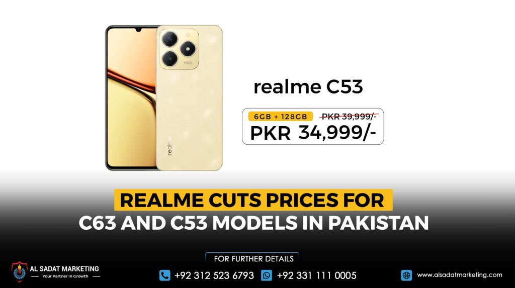 Realme Cuts Prices for C63 and C53 Models in Pakistan