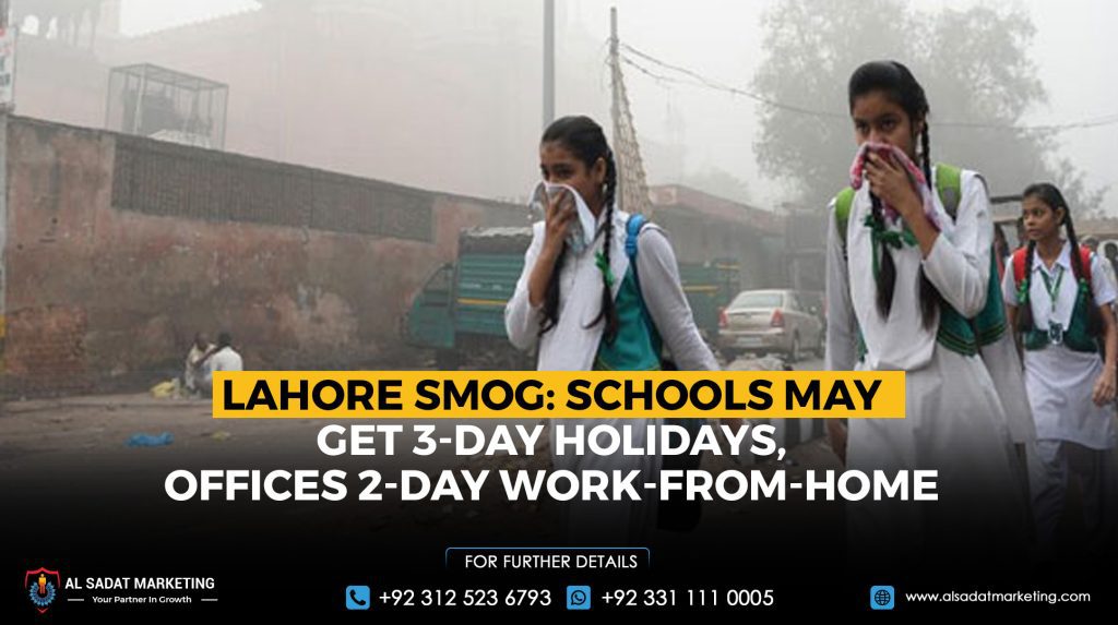 Schools May Get 3 Day Holidays due to Lahore Smog