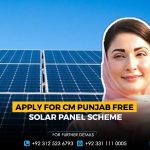 Apply for CM Punjab Free Solar Panel Scheme