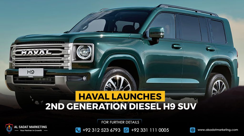 Haval Launches 2nd Generation Diesel H9 SUV