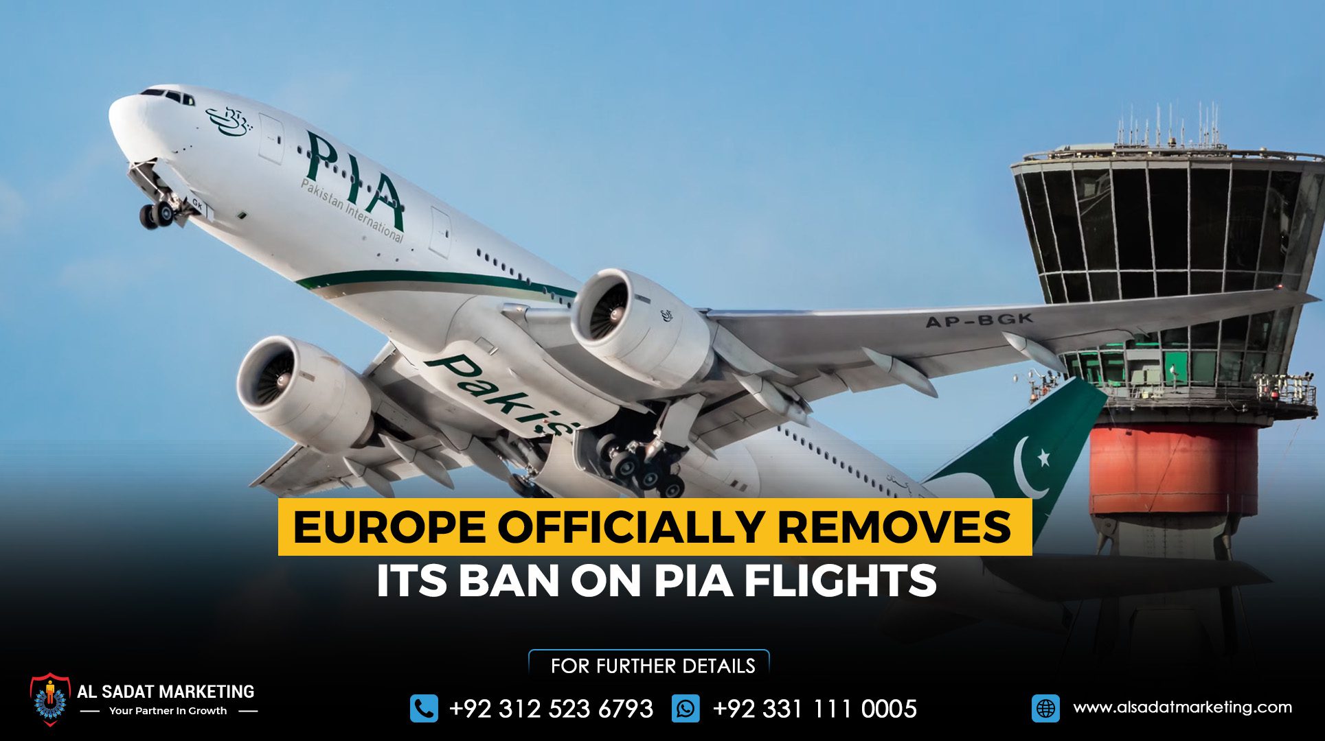 Europe officially removes its ban on PIA flights