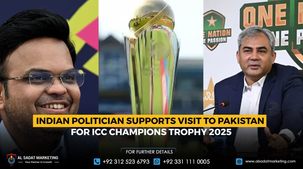 Indian Politician Supports Visit to Pakistan for ICC Champions Trophy 2025