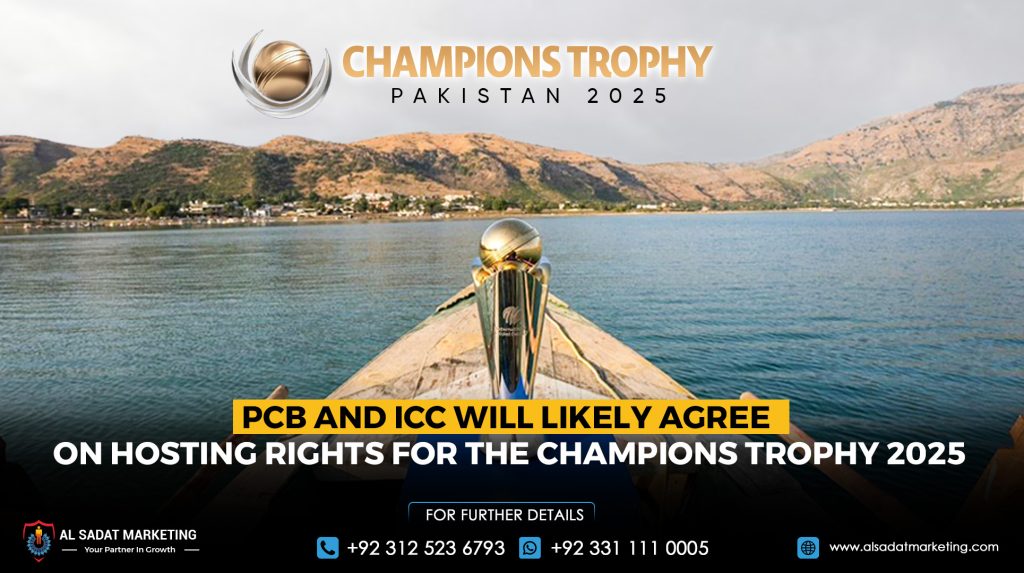 PCB and ICC will likely agree on hosting rights for the Champions Trophy 2025