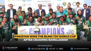 Pakistan wins the Blind T20 World Cup after crushing Bangladesh