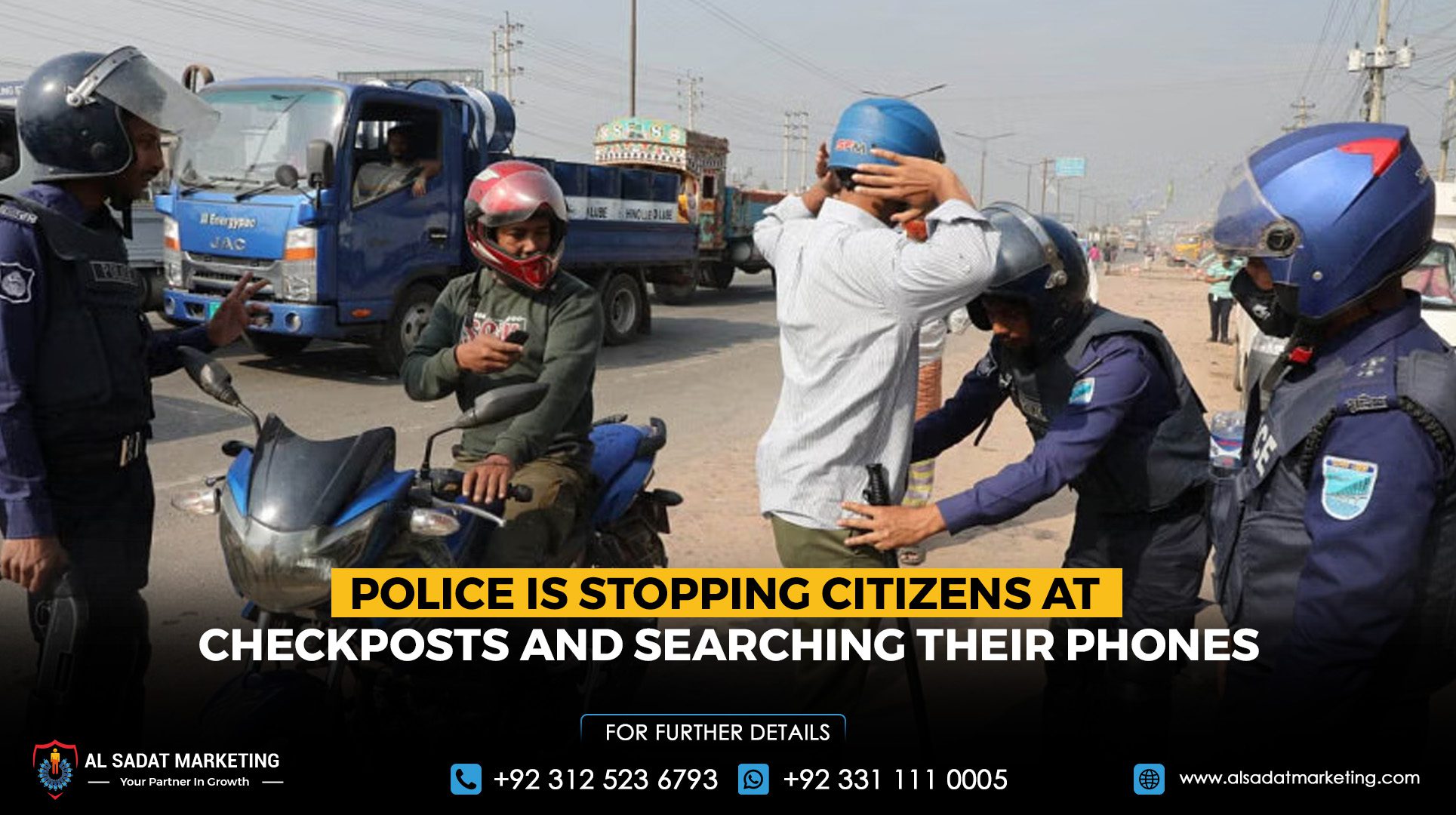 Police are Halting Citizens at Checkposts and Exploring Their Phones