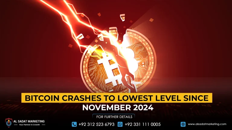 Bitcoin Crashes to Lowest Level Since November 2024