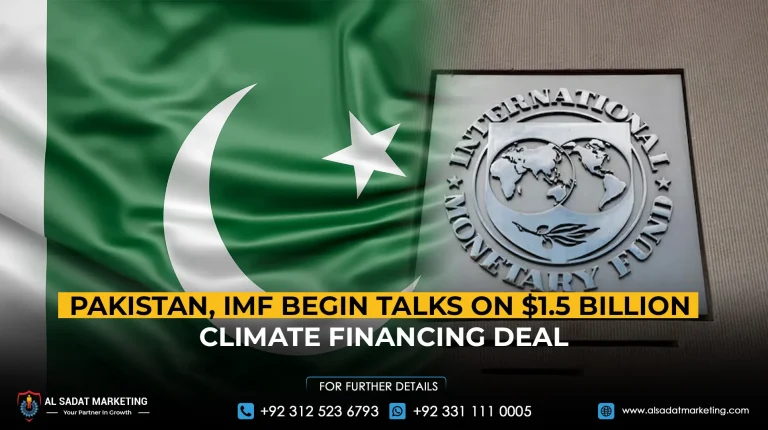 Pakistan, IMF Begin Talks on $1.5 Billion Climate Financing Deal