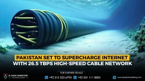 Pakistan Set to Supercharge Internet with 26.5 Tbps High-Speed Cable Network