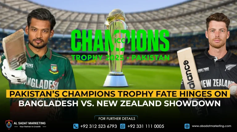 Pakistan’s Champions Trophy Fate Hinges on Bangladesh vs. New Zealand Showdown