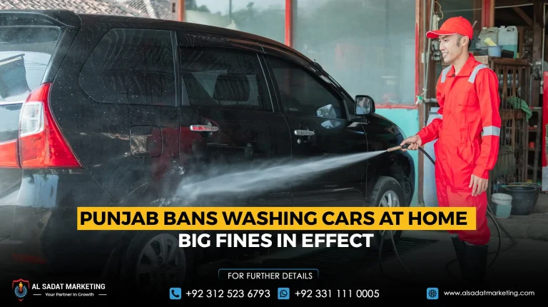 Punjab Bans Washing Cars at Home— Big Fines in Effect