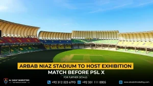 Arbab Niaz Stadium to Host Exhibition Match Before PSL X