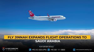 Fly Jinnah Expands Flight Operations to Saudi Arabia