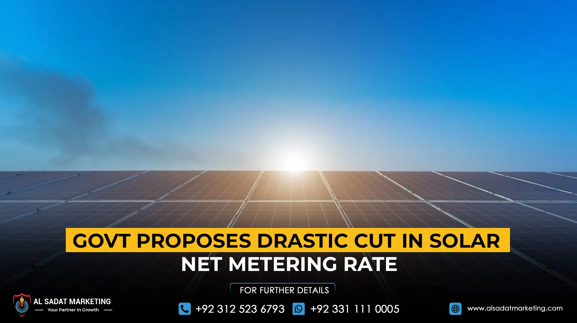 Govt Proposes Drastic Cut in Solar Net Metering Rate