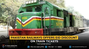 Pakistan Railways Offers Eid Discount on Train Tickets