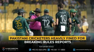 Pakistani Cricketers Heavily Fined for Breaking Rules Reports