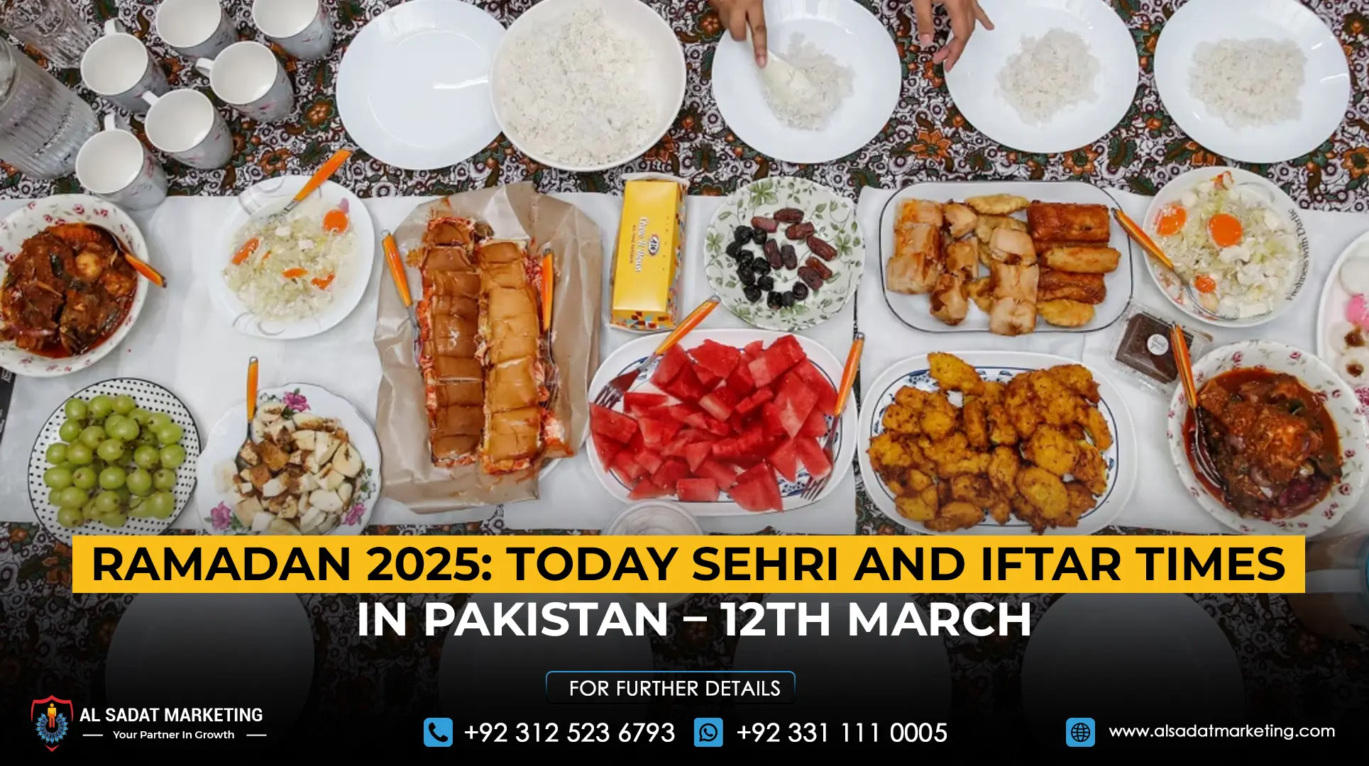 Ramadan 2025: Today Sehri and Iftar Times in Pakistan – 12th March