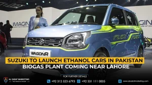 Suzuki to Launch Ethanol Cars in Pakistan, BioGas Plant Coming Near Lahore