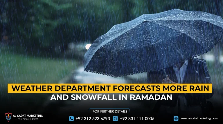 Weather Department Forecasts More Rain and Snowfall in Ramadan