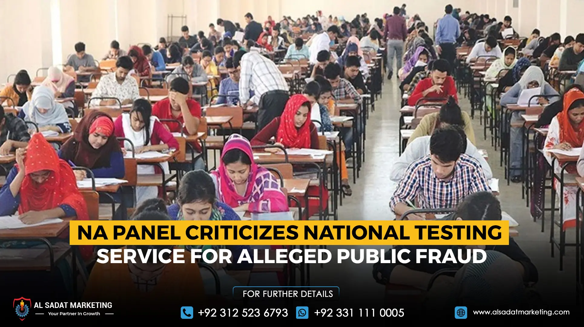 NA Panel Criticizes National Testing Service for Alleged Public Fraud