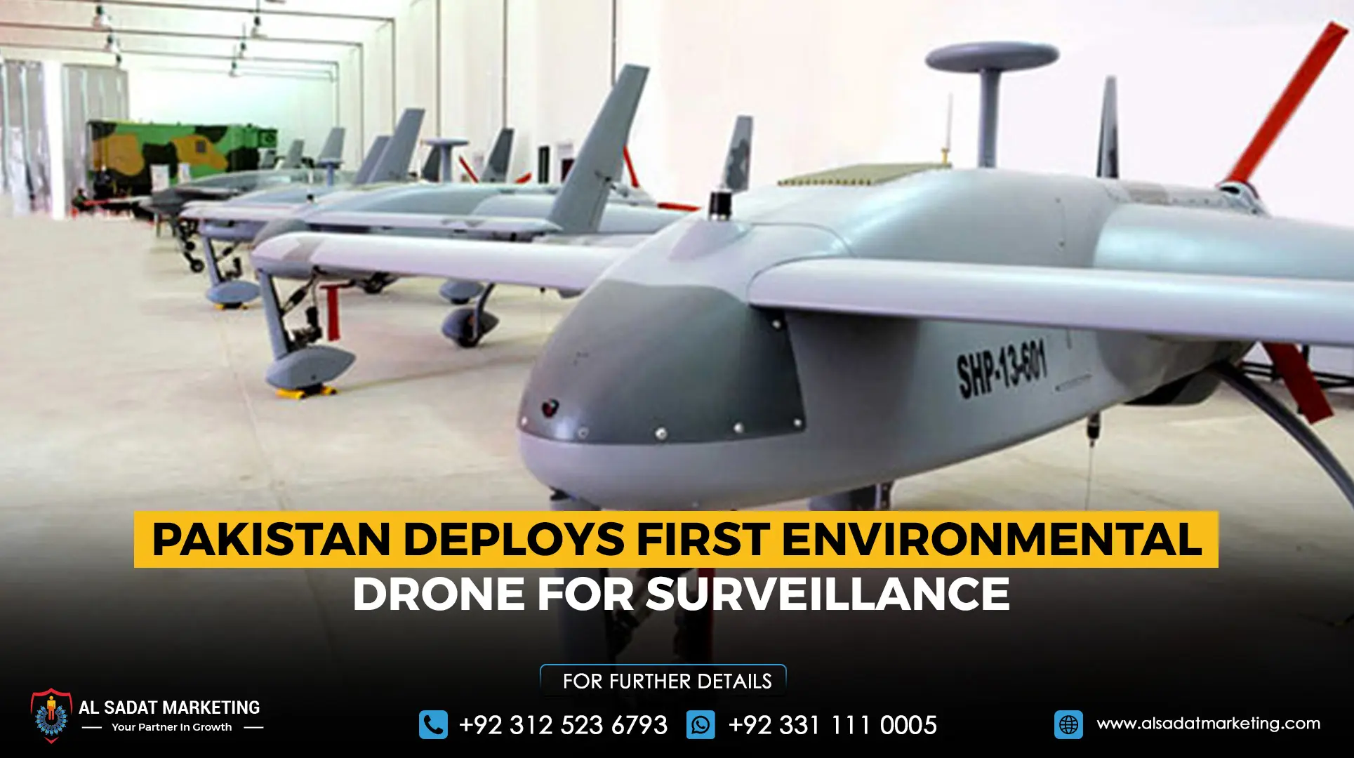 Pakistan Deploys First Environmental Drone for Surveillance