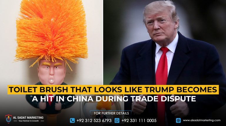 Toilet Brush That Looks Like Trump Becomes a Hit in China During Trade Dispute