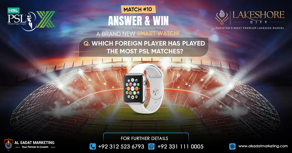 Which foreign player has played the most PSL matches