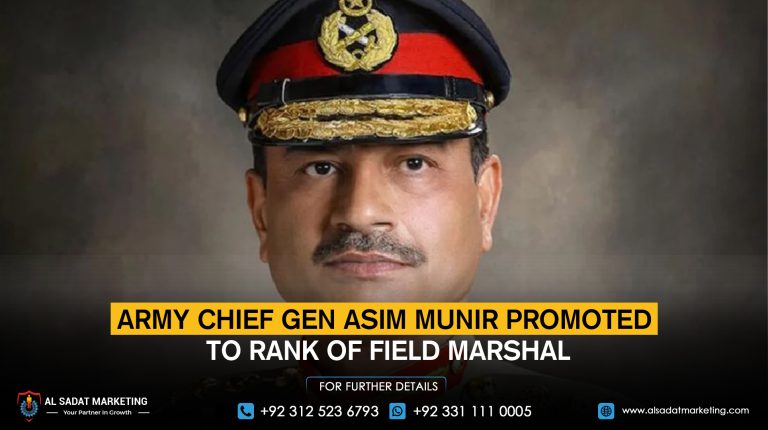 Army Chief Gen Asim Munir promoted to rank of Field Marshal