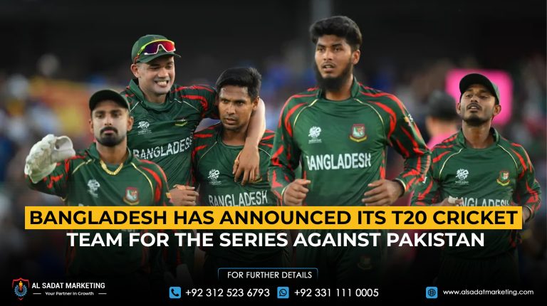 Bangladesh has announced its T20 cricket team for the series against Pakistan