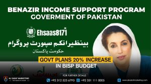 Govt plans 20% increase in BISP budget