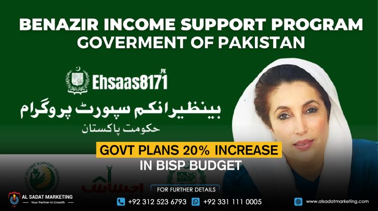 Govt plans 20% increase in BISP budget