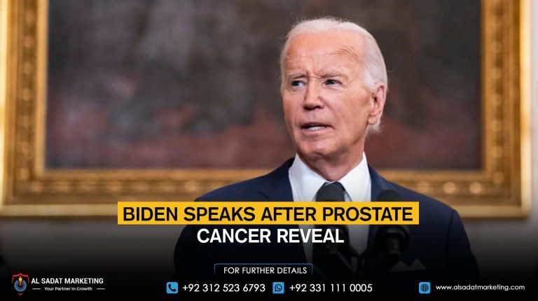 Biden speaks after prostate cancer reveal